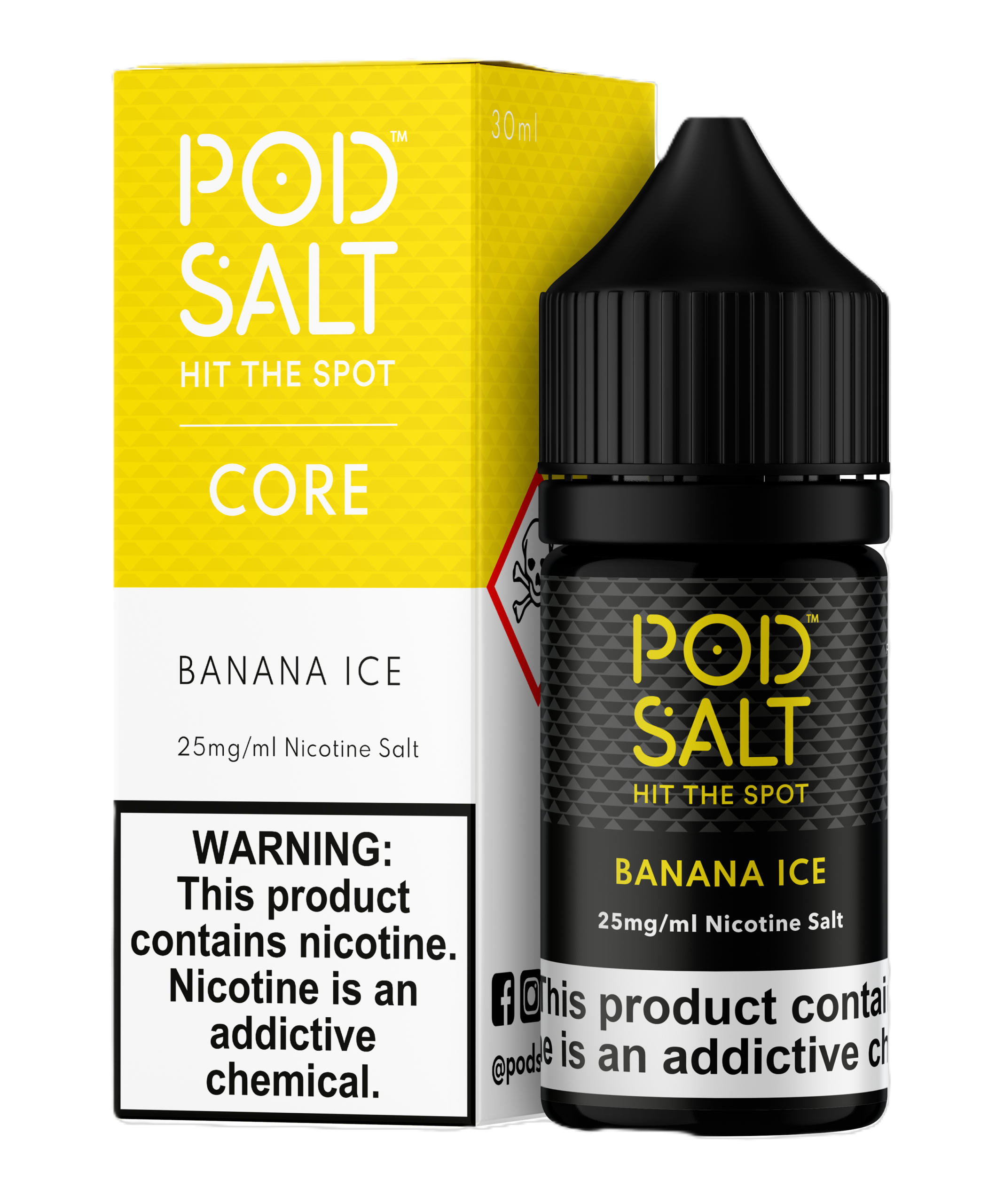 Pod Salt Banana Ice Likit