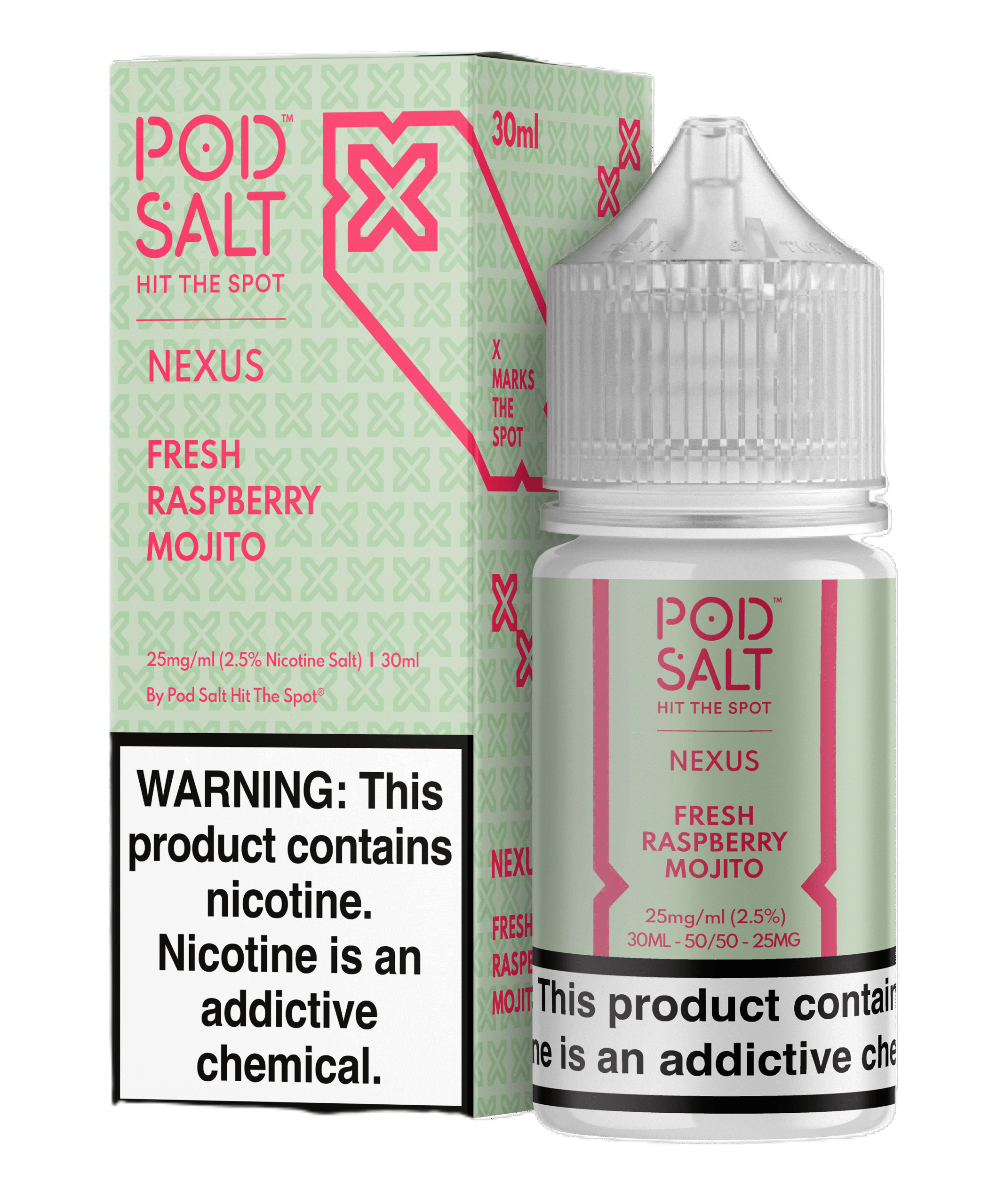 Pod Salt Fresh Raspberry Mojito Likit