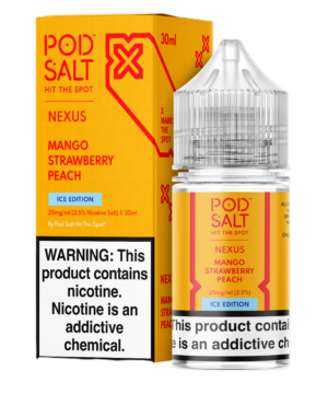Pod Salt Mango Strawberry Peach Likit