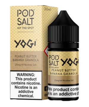 Pod Salt Peanut Butter Banana Granola Likit