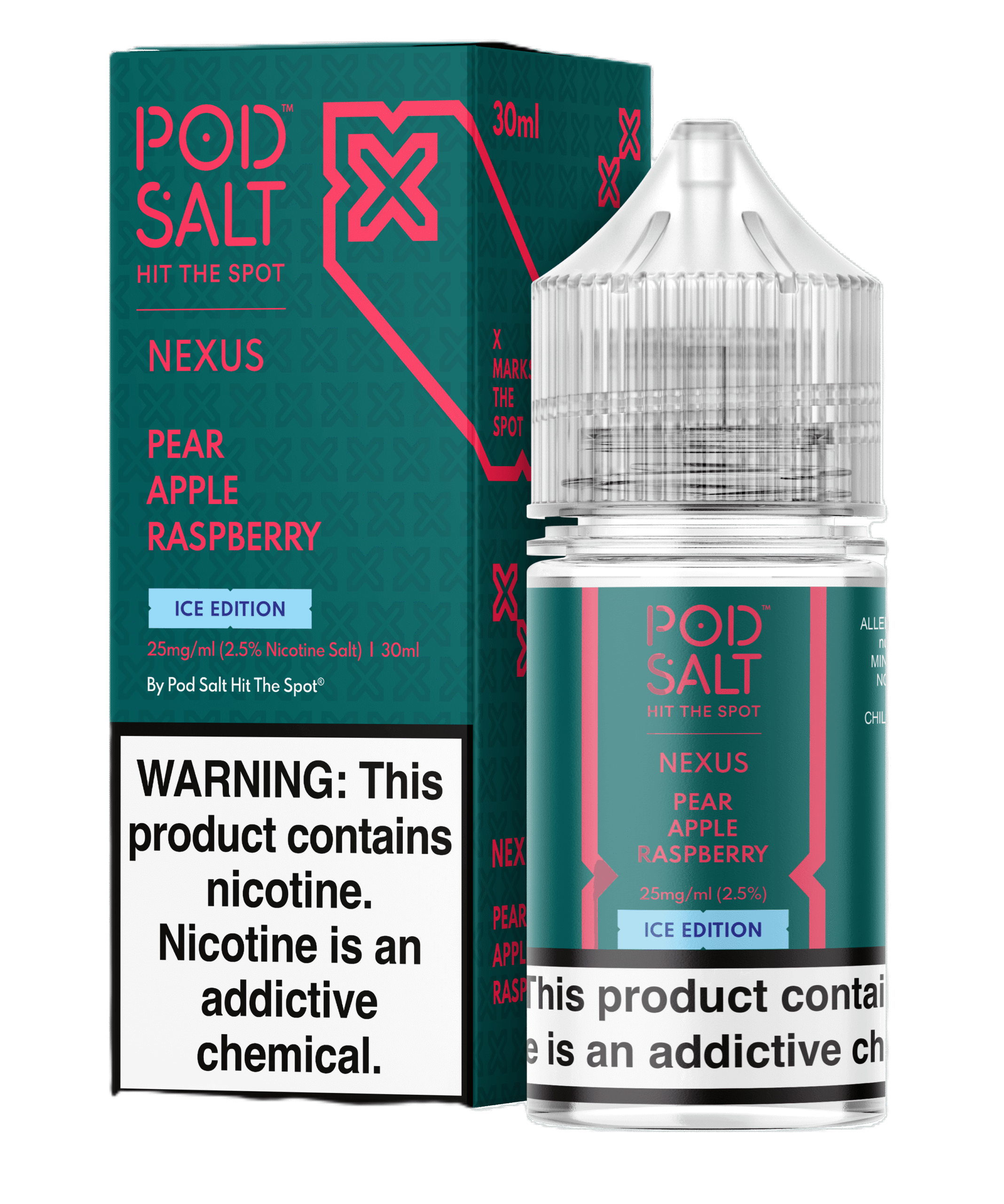 Pod Salt Pear Apple Raspberry Likit