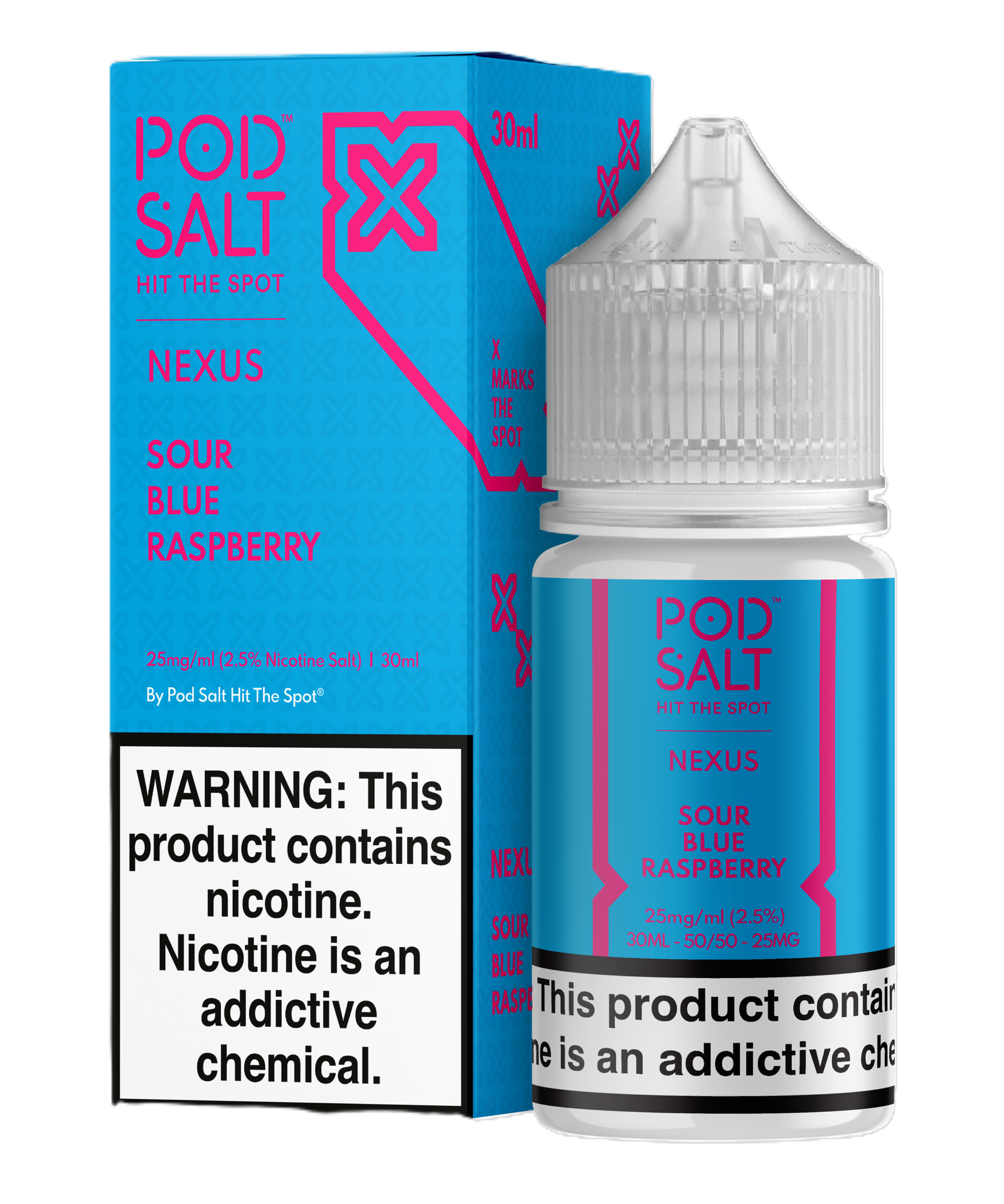 Pod Salt Sour Blue Raspberry Likit