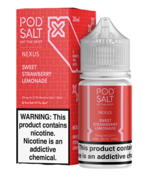 Pod Salt Sweet Strawberry Lemonade Likit