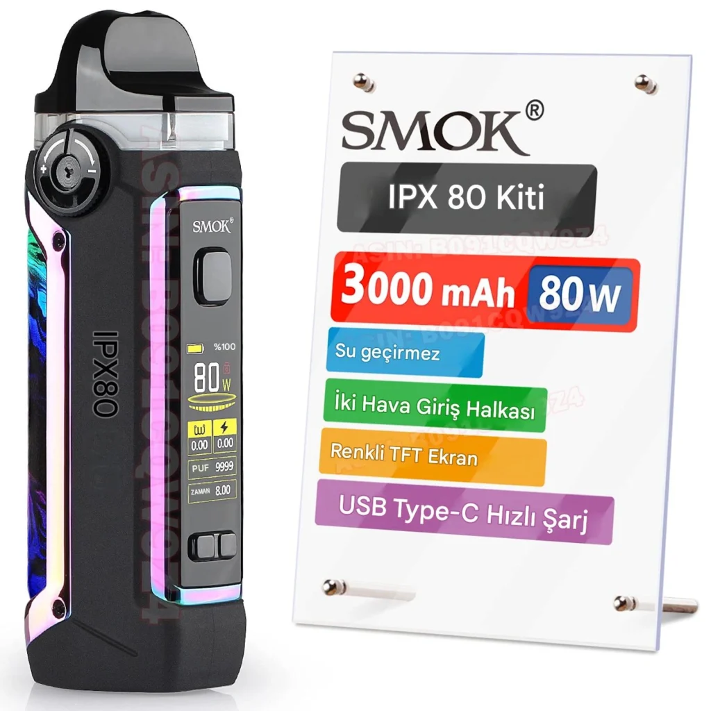 Smok Ipx 80 Parametreleri, Smok Ipx80 Parametreleri, Smok İpx 80 Parametreleri