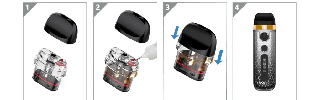 Smok Novo 5 Kartuş Likit Dolumu, Smok Novo5 Kartuş Likit Dolumu