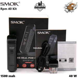 Smok RPM 40 Pod Kit 1500mAh 40W, Smok RPM40 Pod Kit 1500mAh 40W