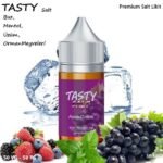 TASTY Asap Grape Salt Likit (Buz,Mentol,Üzüm,OrmanMeyveleri)