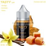 TASTY Tribeca Salt Likit (Vanilya,Karamel,Tütün)
