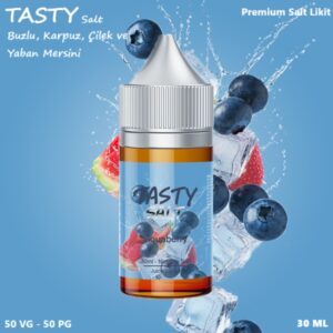 Tasty Aquaberry Salt Likit, Tasty Aquaberry Premium Salt Likit, Tasty Aquaberry 30 ml Salt Likit