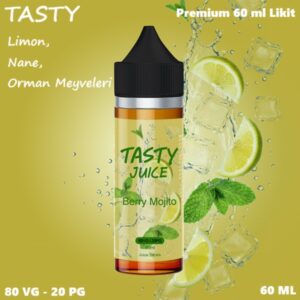 Tasty Berry Mojito Likit 60 ml, Tasty Berry Mojito Premium Likit 60ml, Tasty 60 ml Likit