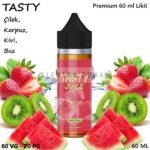 Tasty Kanzi Ice Likit 60ml (Çilek,Karpuz,Kivi,Buz)