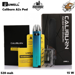 Uwell Caliburn A2S Pod 520mAh 15W, Uwell CaliburnA2S Pod 520mAh 15W