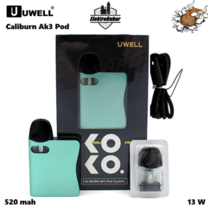 Uwell Caliburn AK3 Pod 520mAh 13W, Uwell CaliburnAK3 Pod 520mAh 13W
