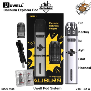 Uwell Caliburn Explorer Pod, Elektronik Sigara