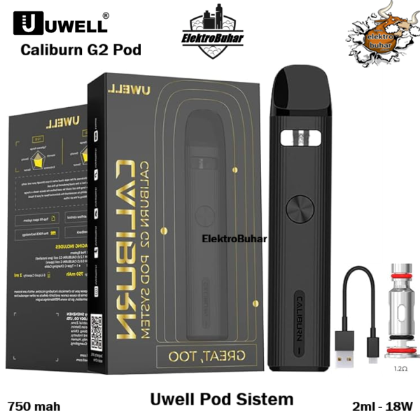 Uwell Caliburn G2 Pod, Uwell CaliburnG2 Pod 750mah