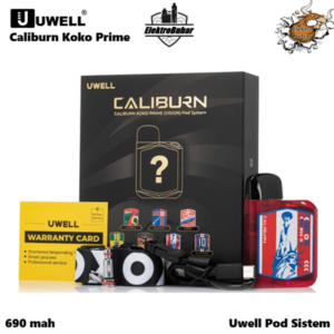 Uwell Caliburn Koko Prime Pod 690mAh, Uwell Calıburn Koko Prime Pod 690 mAh