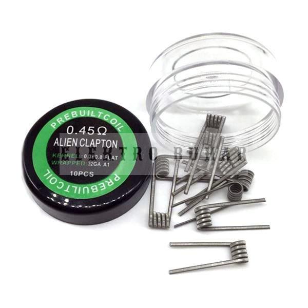 Alien Clapton 0.45 ohm Hazır Sarılı Tel