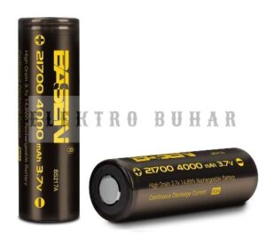 BASEN 21700 3.7V 4000mAh INR Şarjlı 30A Pil