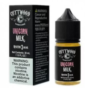 CuttWood Premium Salt Likit Unıcorn Mılk