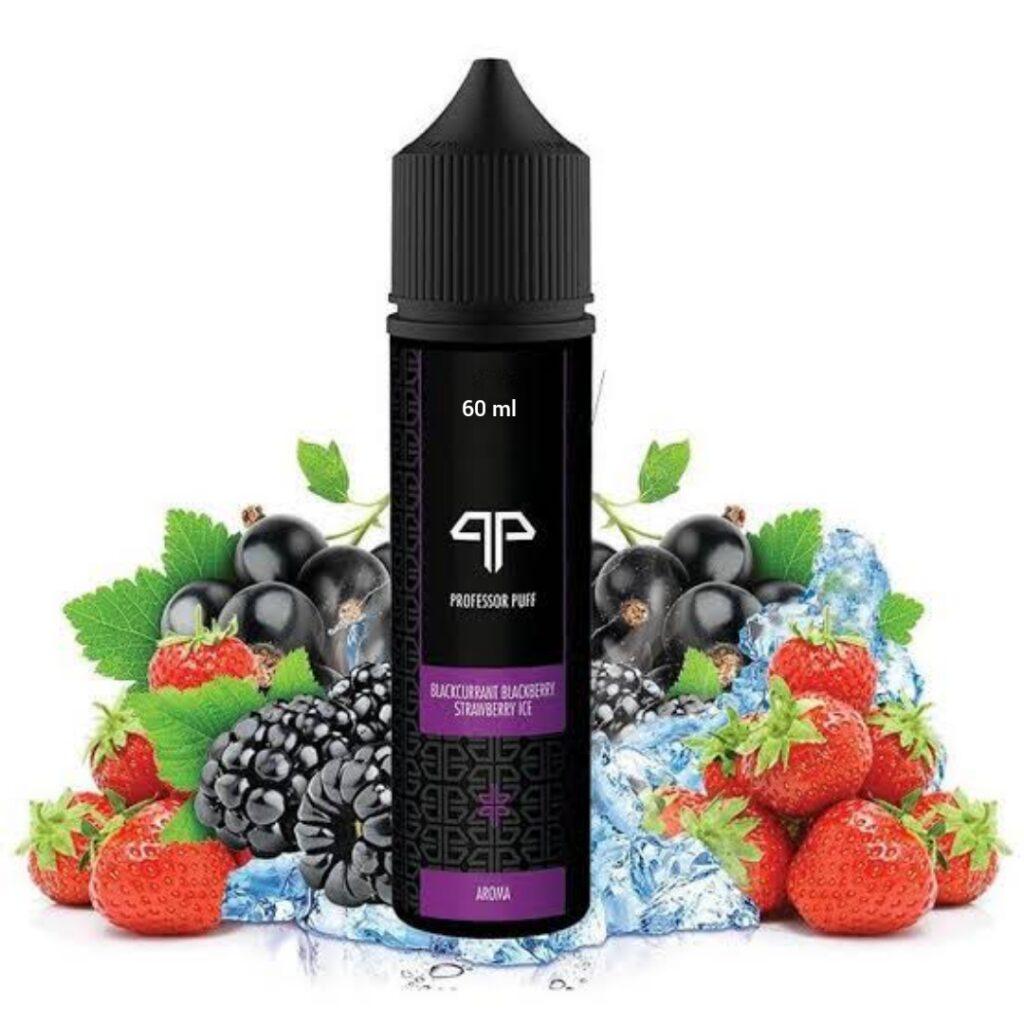 Profossor Puff Blackcurrant Blackberry Strawberry Kiwi Ice Likit
