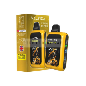 Saltica Cyber 18000 Mango Ice Puf