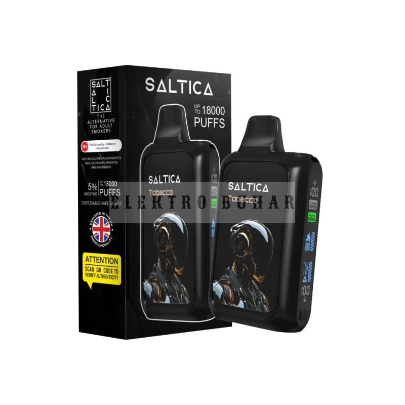 Saltica Cyber 18000 TOBACCO Puf