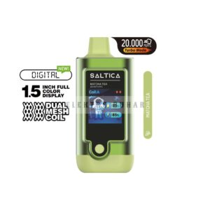 Saltica Digital 20000 Puf Matcha Tea