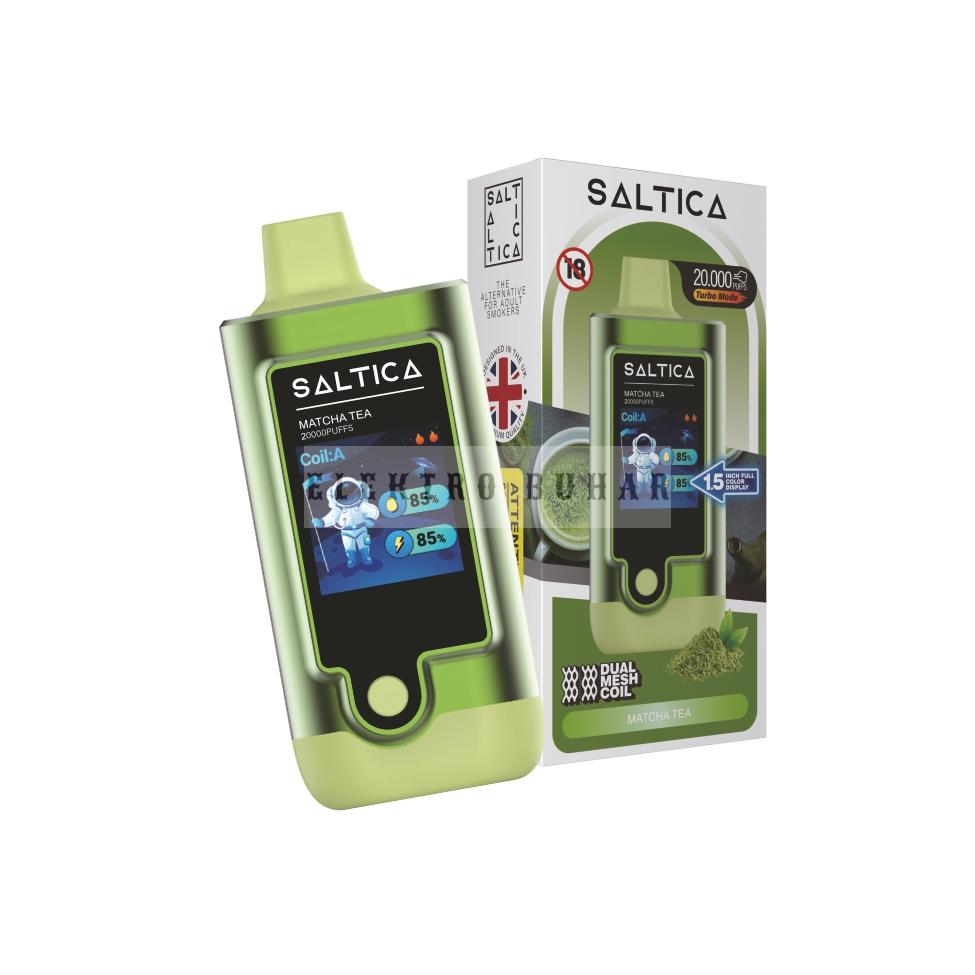 Saltica Digital 20000 Puf Matcha Tea - Görsel 2
