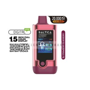 Saltica Digital 20000 Puf Strawberry Blackberry