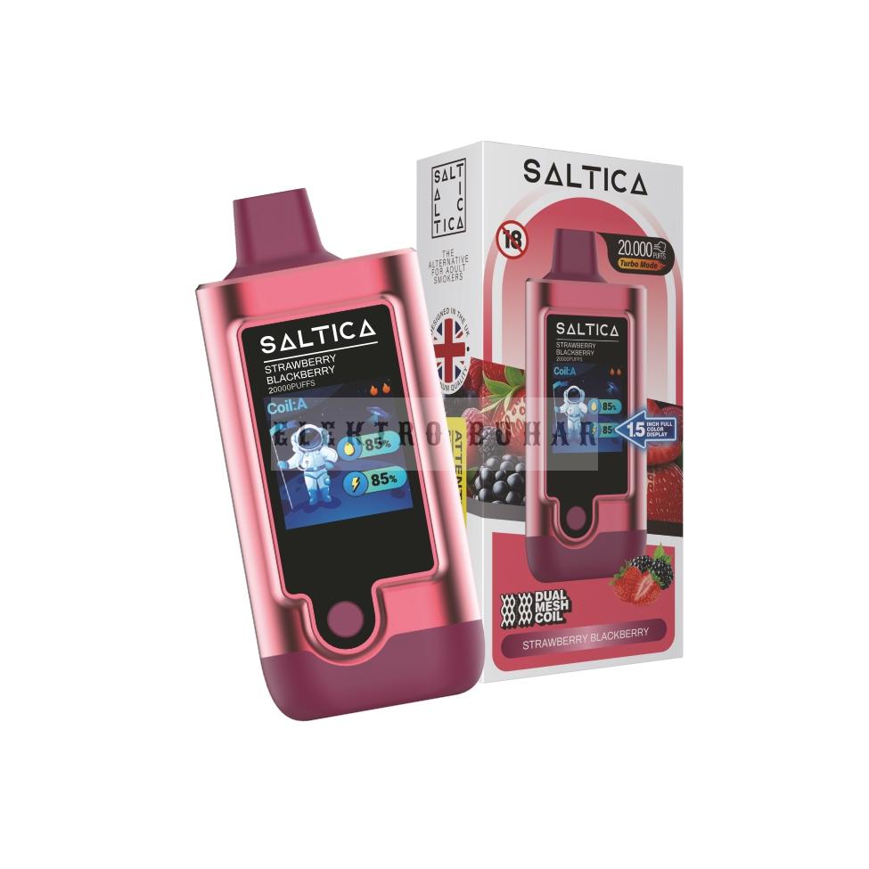 Saltica Digital 20000 Puf Strawberry Blackberry - Görsel 2
