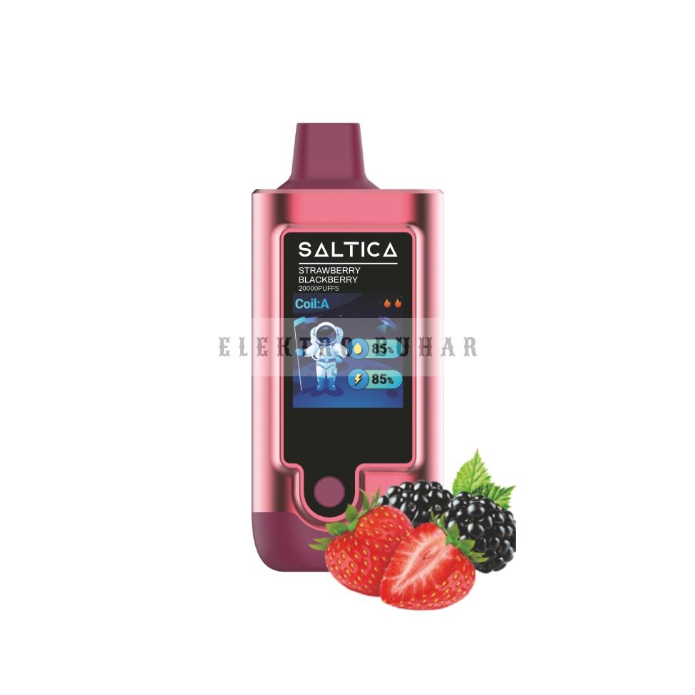 Saltica Digital 20000 Puf Strawberry Blackberry - Görsel 3