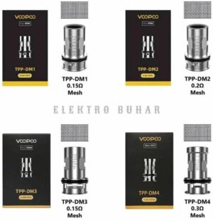 Voopoo Tpp DM Coil, Voopoo Tpp DM1 Coil, Voopoo Tpp DM2 Coil, Voopoo Tpp DM3 Coil, Voopoo Tpp DM4 Coil