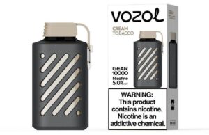 Vozol Gear 10000 Cream Tobacco