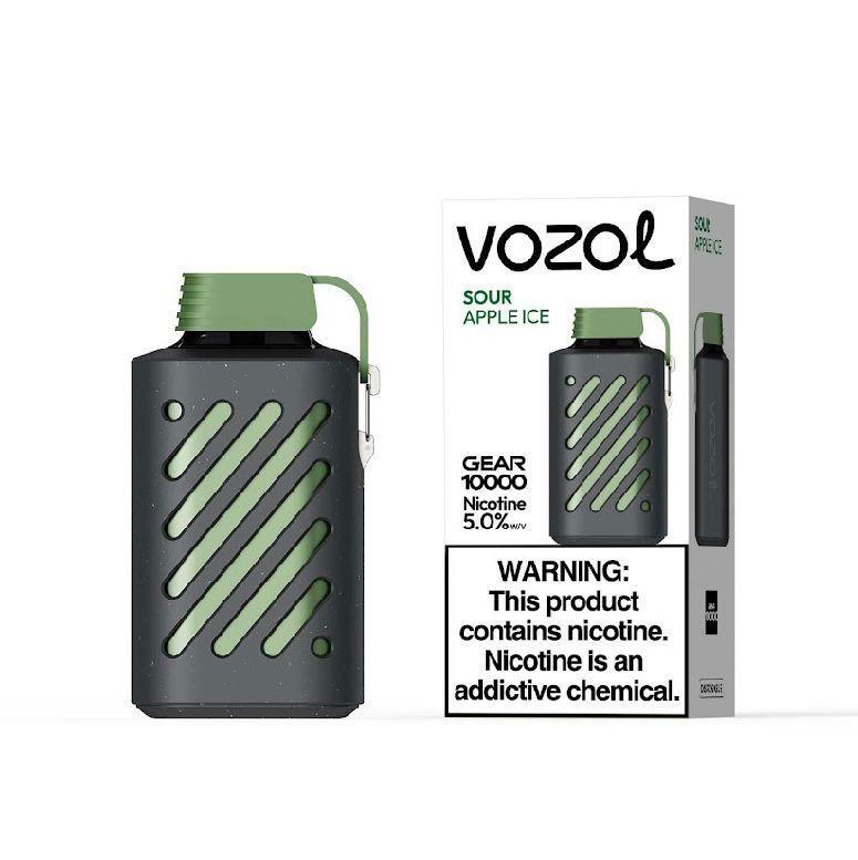 Vozol Gear 10000 Sour Apple Ice