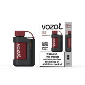 Vozol Gear 7000 Lychee Guava Watermelon