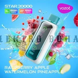 Vozol Star 20000 RASPBERRY APPLE WATERMELON PINEAPPLE