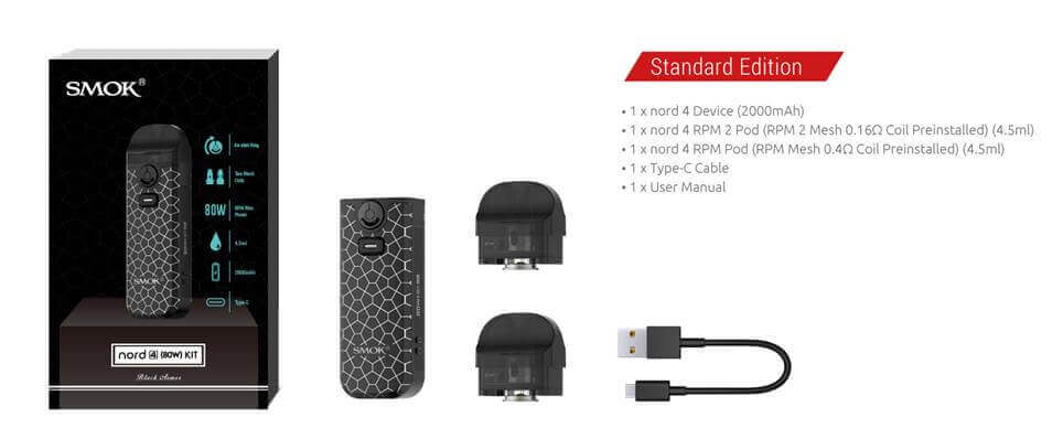 Nord4 Pod Kutu İçeriği