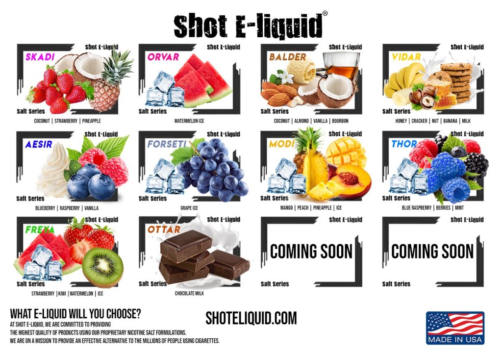 Shot Thor Salt Likit Premium 30ml