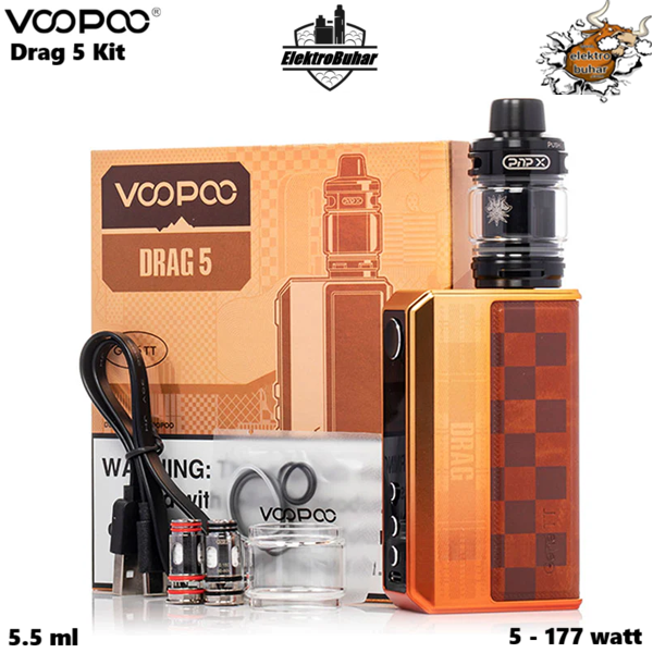 Voopoo Drag 5 Kit 177 watt, Voopoo Drag5 Kit 177 watt