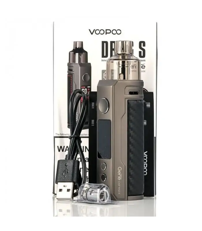 Voopoo Drag S Pod Kutu İçeriği, Voopoo DragS Pod Kutu İçeriği