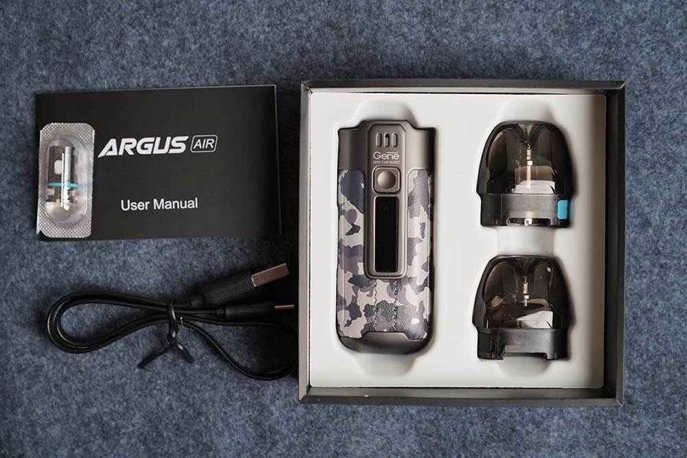 Voopoo Argus Air Pod Kutu İçeriği