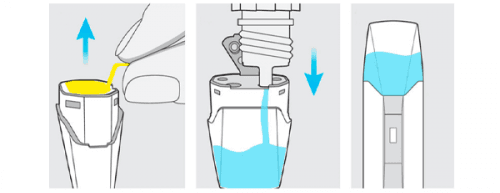 Justfog Minifit S Kartuş Likit Dolumu