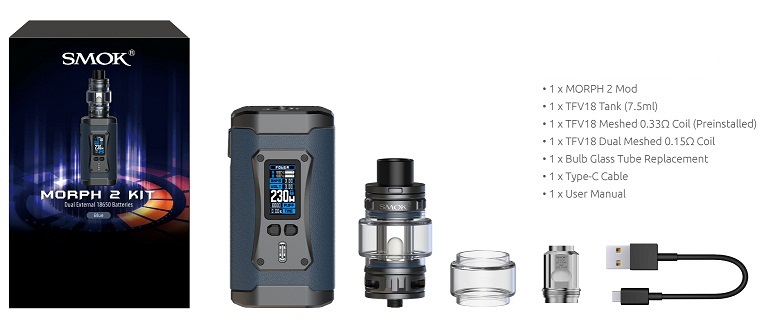 Smok Morph 2 Kit Kutu İçeriği