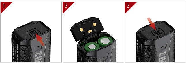 Smok Morph 2 Kit Pil Değişim Talimatları