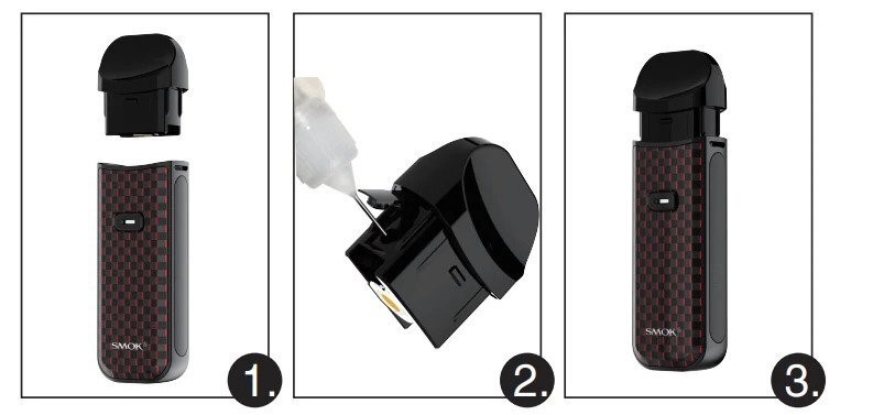 Smok Nord 2 Nord Kartuş Likit Dolumu