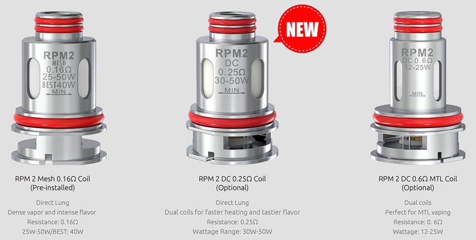 Smok Nord C Kartuş Uyumlu Coil Çeşitleri, Smok NordC Kartuş Uyumlu Coil Çeşitleri