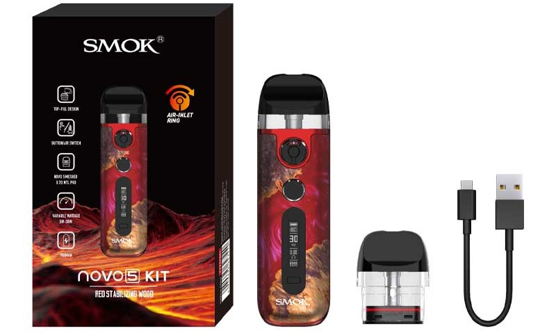 Smok Novo 5 Pod Kutu İçeriği