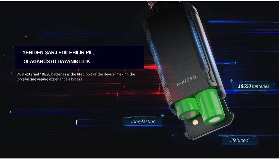 Smok R Kiss 2 Kit Pil Kapasitesi