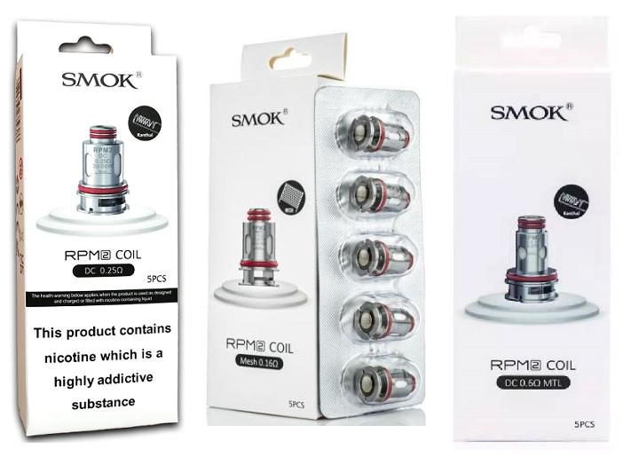 Smok RPM 2 Coil Kutu İçeriği