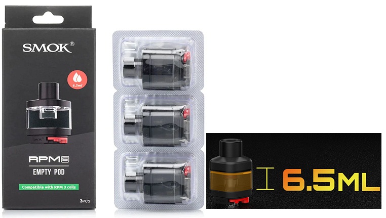 Smok RPM 5 Pro Kit Uyumlu Kartuş